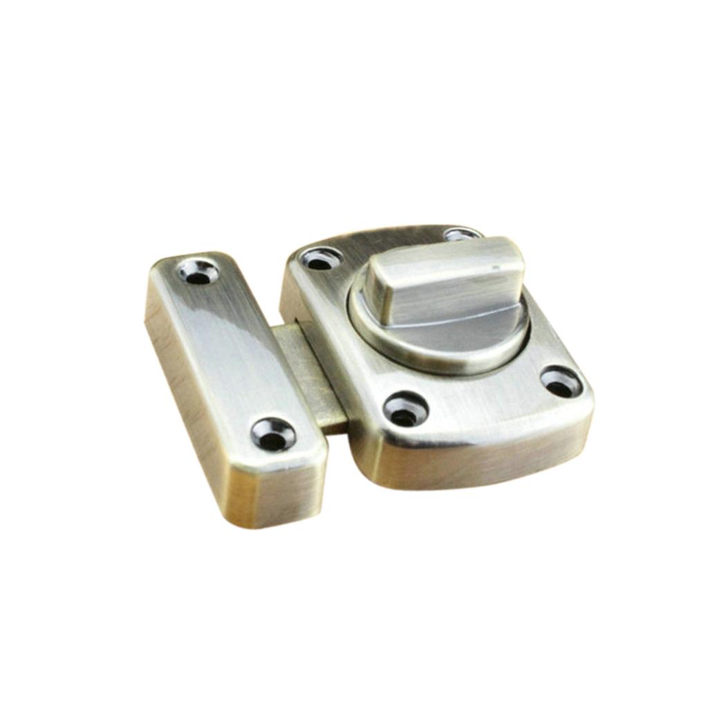 Maxbell Door Turn Bolt Lock Stainless Steel Toilet Privacy Latch Bronze Size S