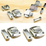 Maxbell Door Turn Bolt Lock Stainless Steel Toilet Privacy Latch Bronze Size S
