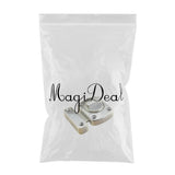 Maxbell Door Turn Bolt Lock Stainless Steel Toilet Privacy Latch Bronze Size S