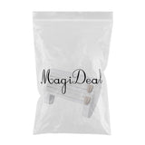 Maxbell Wall Mount Kitchen Roll Holder Cling Film Storage Rack Foil Cutter White