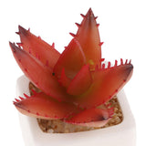 Max Artificial Succulent Plant Potted Cactus Lotus Aloe Miniature Plant 4Pcs #5