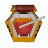 Maxbell Creative Tiger Head Resin Ashtray Cigarette Ash Holder Container Home Decor