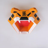 Maxbell Creative Tiger Head Resin Ashtray Cigarette Ash Holder Container Home Decor