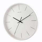 Max Maxb Minimalist Modern Style 12 Inch Silent Non Ticking Quartz Wall Clock White