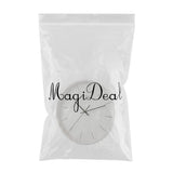 Max Maxb Minimalist Modern Style 12 Inch Silent Non Ticking Quartz Wall Clock White