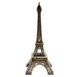 Retro Iron Paris Eiffel Tower Figurine Statue Model Ornament Decoration M