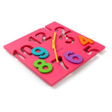 Max Maxb Acrylic Colorful Wall Clock 3D Hollow Numbers Mute Clock Home Decor Red