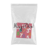 Max Maxb Acrylic Colorful Wall Clock 3D Hollow Numbers Mute Clock Home Decor Red