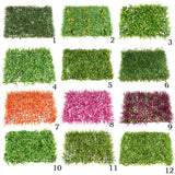 Maxbell Artificial Flower Wall Plants Turf Lawn Panel Wedding Venue Floral Decor #1