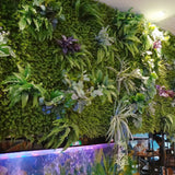 Maxbell Artificial Flower Wall Plants Turf Lawn Panel Wedding Venue Floral Decor #3