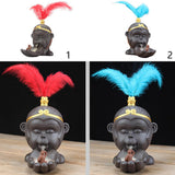 Max Maxb Vintage Buddhist Incense Burner Holder Backflow Cone Incense Burner Red