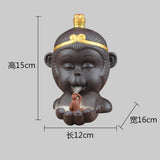 Max Maxb Vintage Buddhist Incense Burner Holder Backflow Cone Incense Burner Red