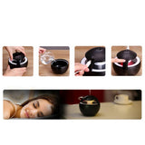 Max Ultrasonic LED Cool Mist Humidifier Sprayer Essential Oil Purifier Auto Off Pink