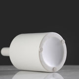 Max Nordic Style handmade Decorative Ceramic Flower Vase Tabletop Vases White L