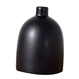 Max Nordic Style handmade Decorative Ceramic Flower Vase Tabletop Vases Black
