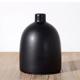 Max Nordic Style handmade Decorative Ceramic Flower Vase Tabletop Vases Black