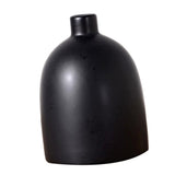 Max Nordic Style handmade Decorative Ceramic Flower Vase Tabletop Vases Black