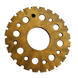 Max Retro Wooden Steampunk Gear Home Bar Cafe Wall Hanging Decor Gold #4 24cm