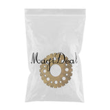 Max Retro Wooden Steampunk Gear Home Bar Cafe Wall Hanging Decor Gold #4 24cm