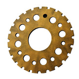 Max Retro Wooden Steampunk Gear Home Bar Cafe Wall Hanging Decor Gold #4 24cm