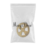 Max Retro Wooden Steampunk Gear Home Bar Wall Hanging Decor Gold #5 24cm
