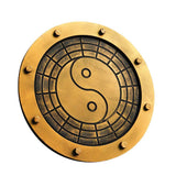 Max Retro Wooden Steampunk Gear Home Bar Wall Hanging Decor Gold #7 30cm