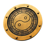 Max Retro Wooden Steampunk Gear Home Bar Wall Hanging Decor Gold #7 30cm