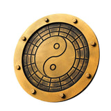 Max Retro Wooden Steampunk Gear Home Bar Wall Hanging Decor Gold #7 30cm