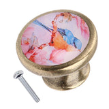 Max Maxb Vintage Metal Round Birds Drawer Knob Cupboard Cabinet Knobs Pull Handle #16