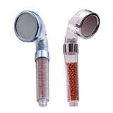 Max High Pressure Handheld Water Saving Ionic Filters Shower Head Sprayer S