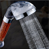 Max High Pressure Handheld Water Saving Ionic Filters Shower Head Sprayer S