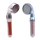 Max High Pressure Handheld Water Saving Ionic Filters Shower Head Sprayer S