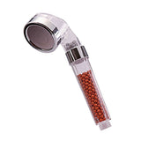 Max High Pressure Handheld Water Saving Ionic Filters Shower Head Sprayer S