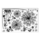 Max kitchen bedroom Wall Stickers Art Room Removable Decals  Dandelion