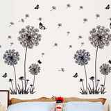 Max kitchen bedroom Wall Stickers Art Room Removable Decals  Dandelion