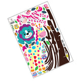 Max kitchen bedroom Wall Stickers Art Room Removable Decals  Giraffe and monkey