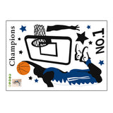 Max kitchen bedroom Wall Stickers Art Room Removable Decals  Dunk