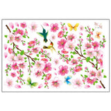 Max kitchen bedroom Wall Stickers Art Room Removable Decals  Flowers