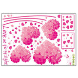 Max kitchen bedroom Wall Stickers Art Room Removable Decals  Sweet Hearts