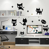 Max kitchen bedroom Wall Stickers Art Room Removable Decals  Cats
