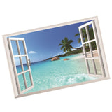 Max kitchen bedroom Wall Stickers Art Room Removable Decals  Sea Beach