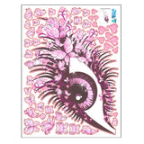 Max kitchen bedroom Wall Stickers Art Room Removable Decals  Pink Eyes