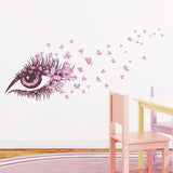 Max kitchen bedroom Wall Stickers Art Room Removable Decals  Pink Eyes