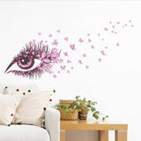 Max kitchen bedroom Wall Stickers Art Room Removable Decals  Pink Eyes