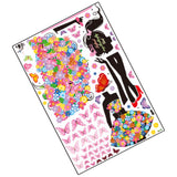 Max kitchen bedroom Wall Stickers Art Room Removable Decals  umbrella girl