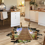 Max kitchen bedroom Wall Stickers Art Room Removable Decals  Suspension bridge