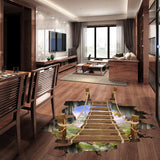 Max kitchen bedroom Wall Stickers Art Room Removable Decals  Suspension bridge