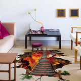 Max kitchen bedroom Wall Stickers Art Room Removable Decals Flame Bridge