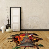 Max kitchen bedroom Wall Stickers Art Room Removable Decals Flame Bridge