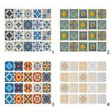 20x Adhesive Square Wall Tile Floor Wall Paper Sticker Decal Home Decor 1#